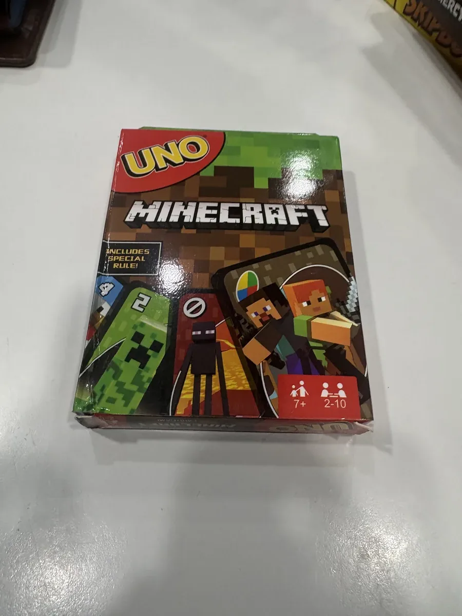 Uno Minecraft Cards