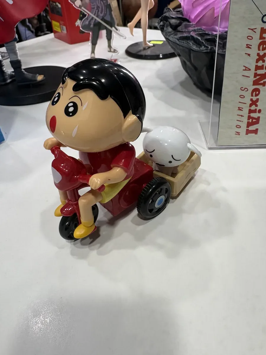 SHINCHAN RED WITH SHERO 9CM MOVING FIGURE (WITH BOX) — image 2