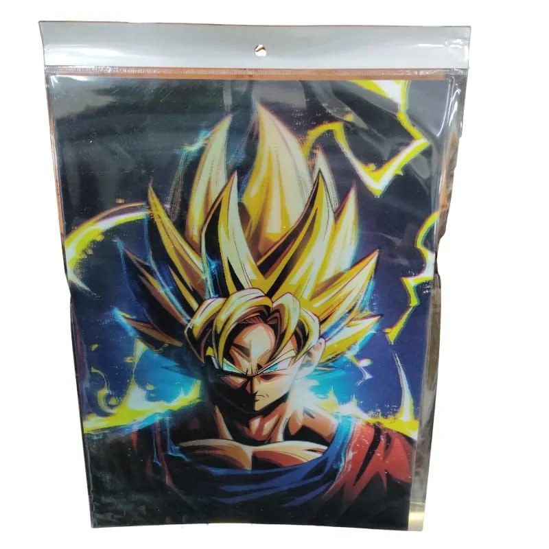Goku Super Saiyan 2 Lightning Lenticular 3D Poster - A3
