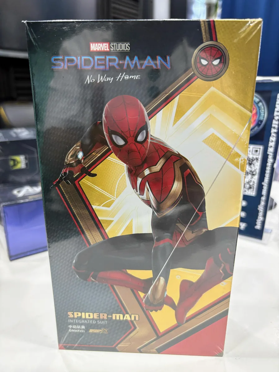 ZD TOYS Spider-Man NO Way Home Black & Gold Suit Marvel 7inch Action Figure — image 2