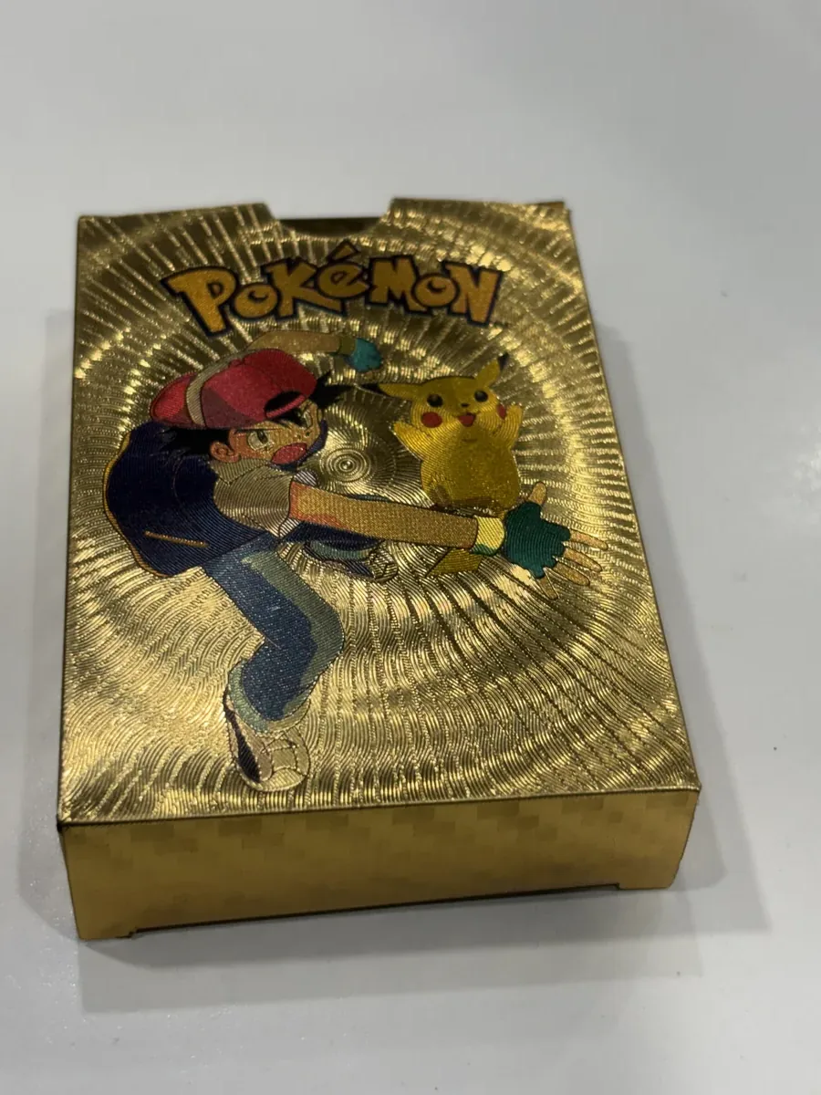 Gold Plated Premium Pokemon Cards