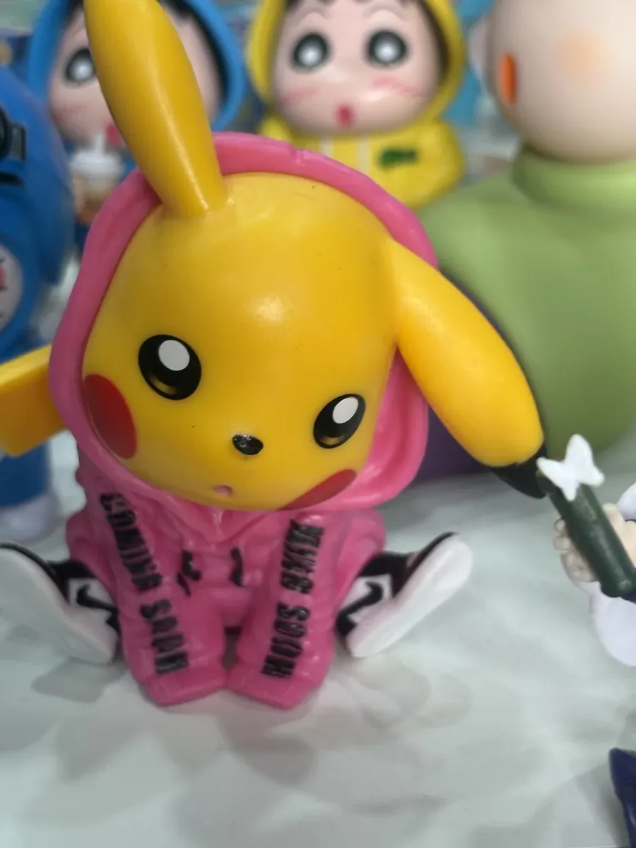 New Pikachu in Pink Dress Action Figure