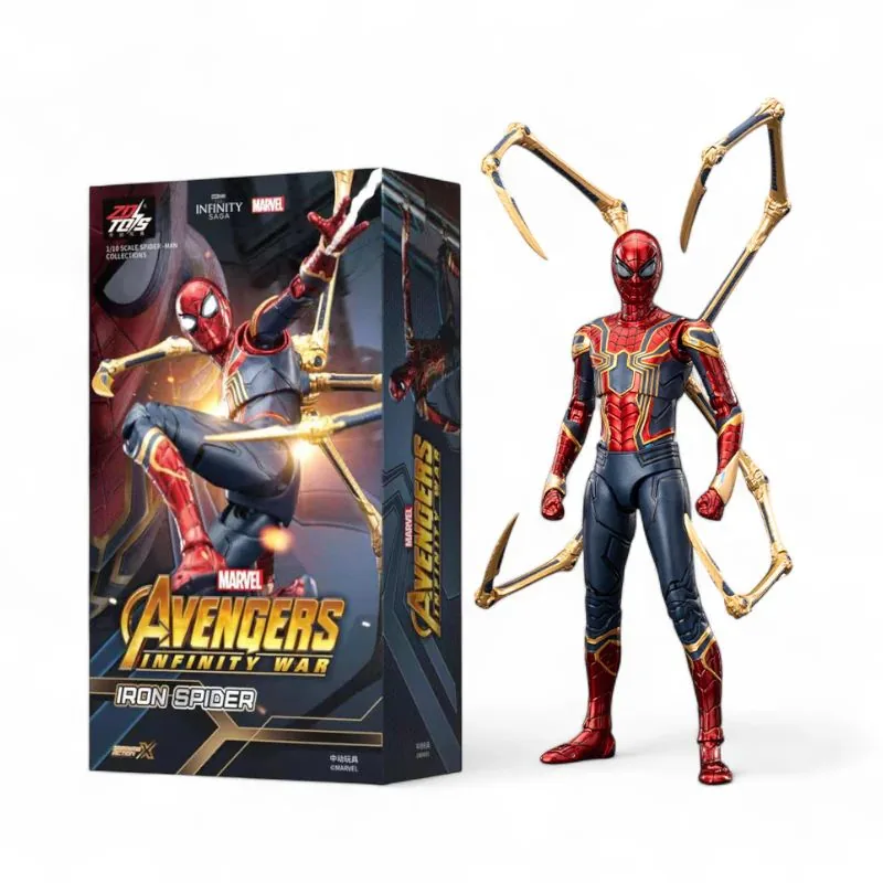 1913-04 - ZD Iron Spider 2.0, Action Figure Full Set