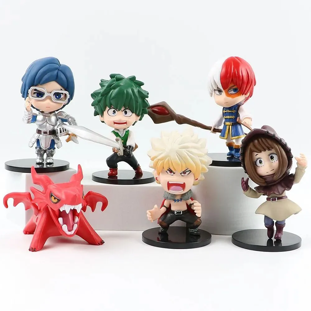 MY HERO ACADEMIA 10CM SET OF 6PCS