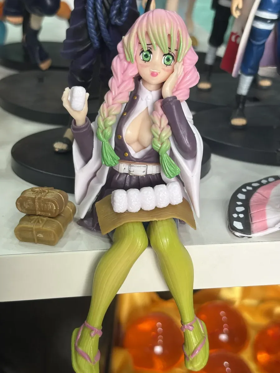 Mitsuri Kanroji Sitting Action Figure 15CM