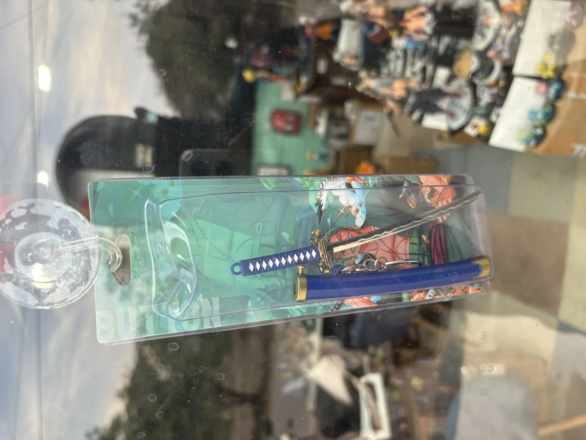 Metal Button Katana 15CM