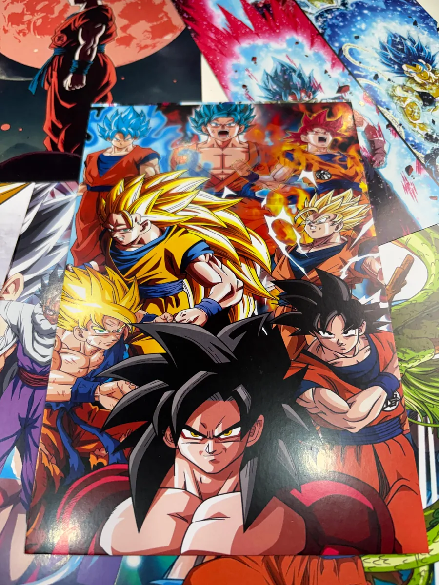 Dbz small size paper poster pack of 12 — image 3