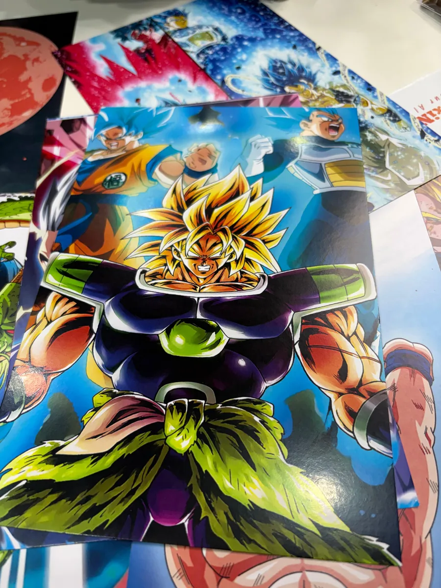 Dbz small size paper poster pack of 12 — image 6