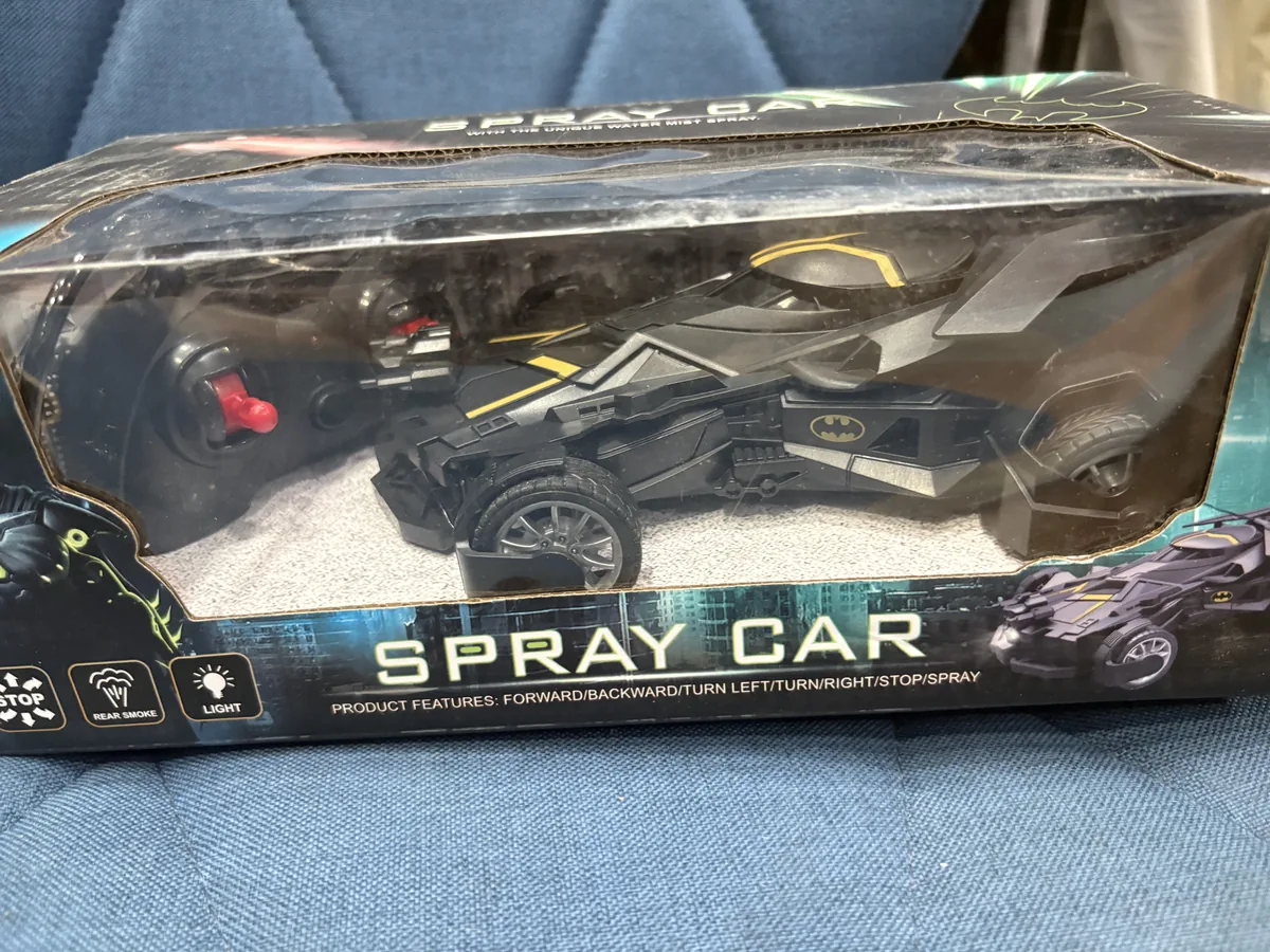 Batmobile RC Car with Spray Function