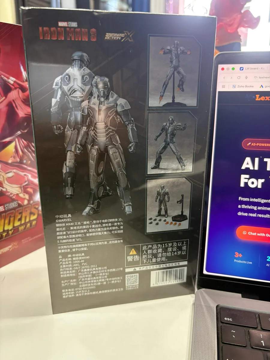 ZD Toys Marvel Avengers Iron Man MK 40 — image 2