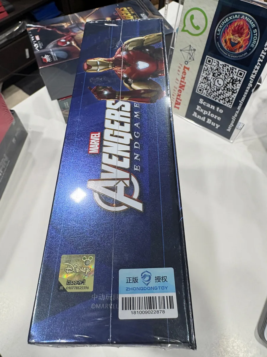 Zd Original Deluxe Iron Man Mk85 (light up version) — image 4