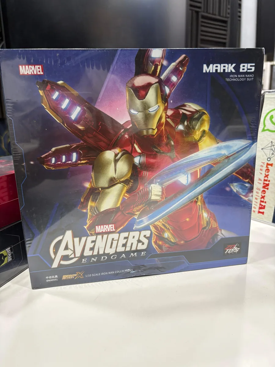 Zd Original Deluxe Iron Man Mk85 (light up version) — image 2
