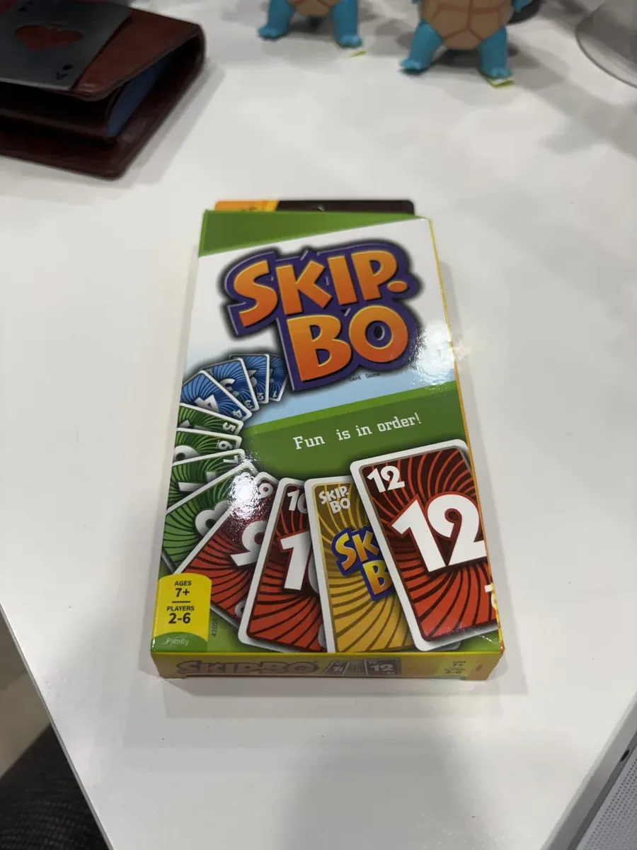 Uno Skip Bo Cards