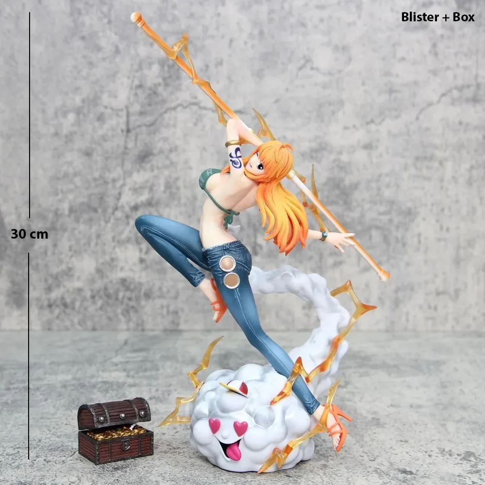 ONE PIECE NAMI 30CM FIGURE HIGH QUALITY (BLISTER+BOX)