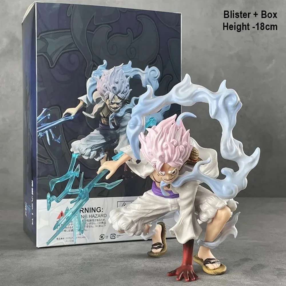 LUFFY GEAR 5 CROUCHING POSE 18CM