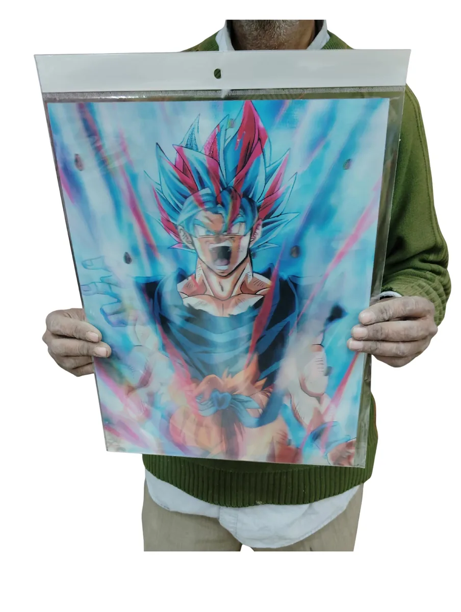 Vegeta Blue 3D Poster