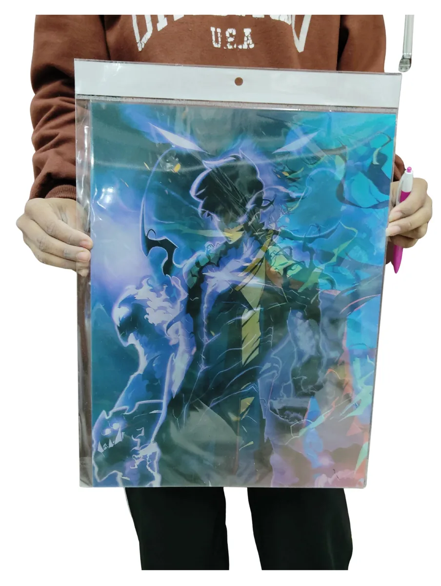 Solo Leveling 3D Poster
