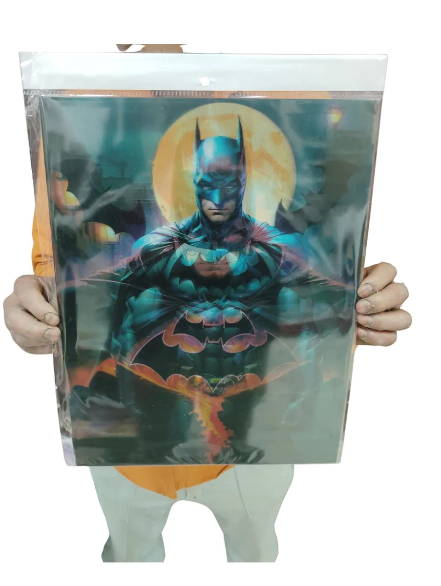 Batman Lenticular 3D Poster - A3